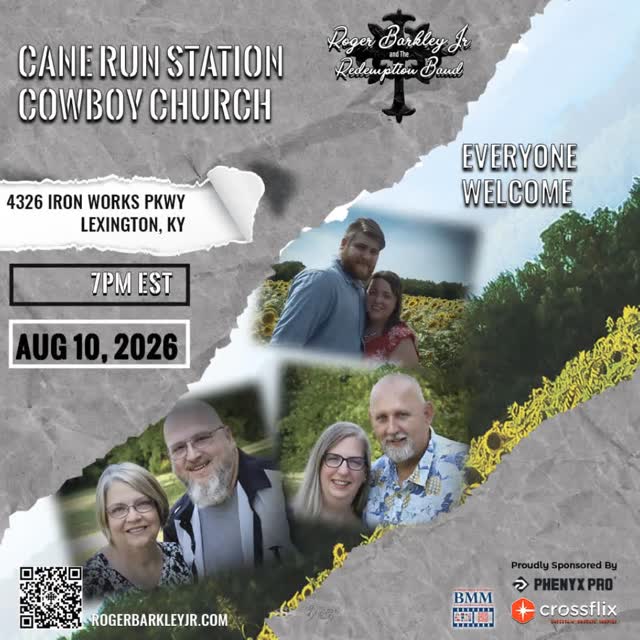Hope to see you tonight at Cane Run Station Cowboy Church - Lexington, KY. Join…