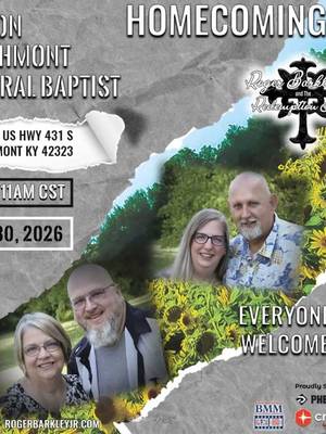 Join us at a city and service near you. Find more info @ https://rogerbarkleyjr.com/ #USA250…